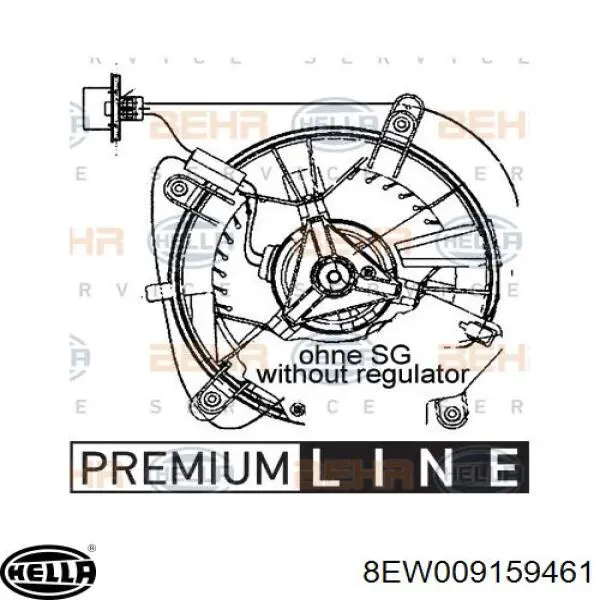 Двигун вентилятора пічки (обігрівача салону) AVA MS8621 ціна, від 69.12 USD