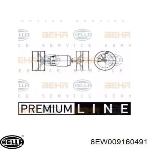 Вентилятора пічки 8EW009160491 HELLA