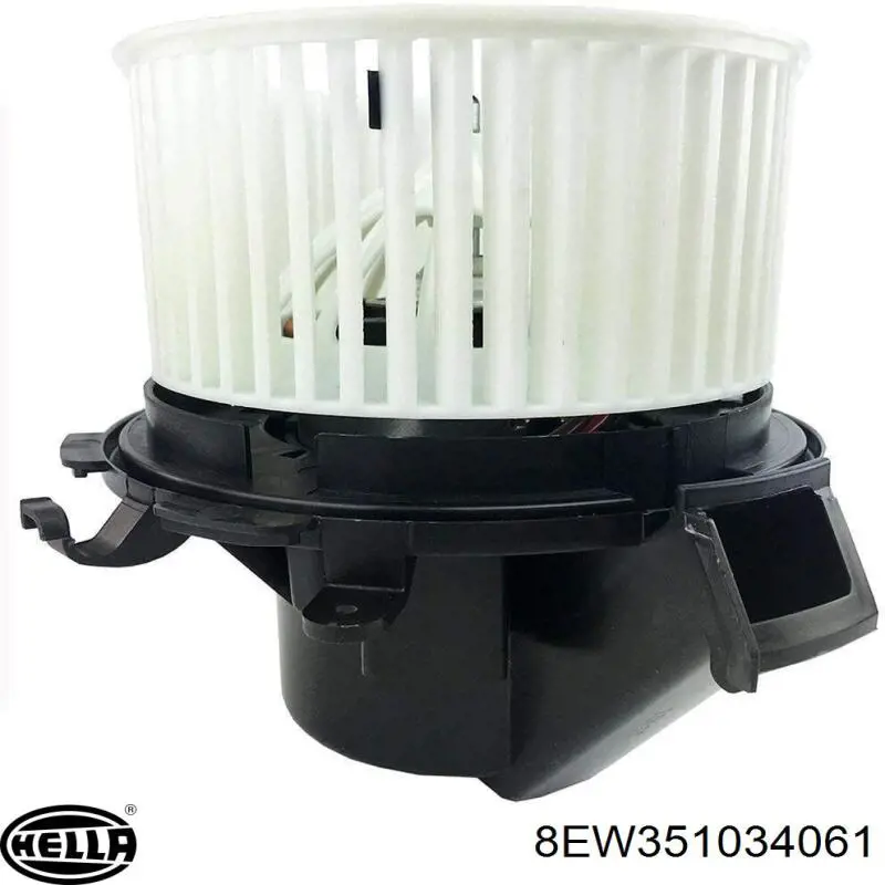 8EW351034061 HELLA Електромотор пічки