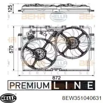 Вентилятор радіатора Fast FT56194 ціна, від 118.13 USD