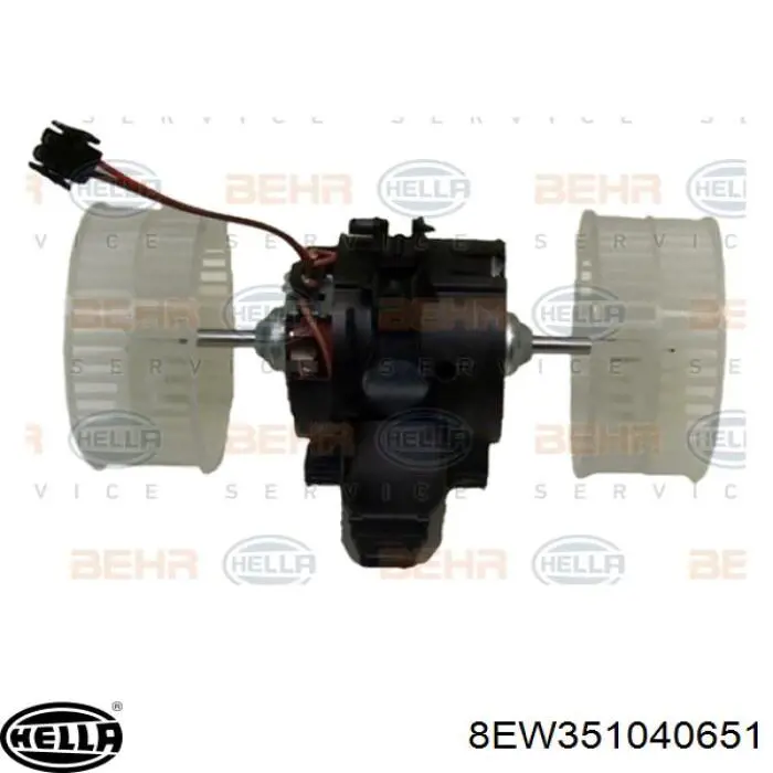 Вентилятора пічки 7006402 Autotechteile