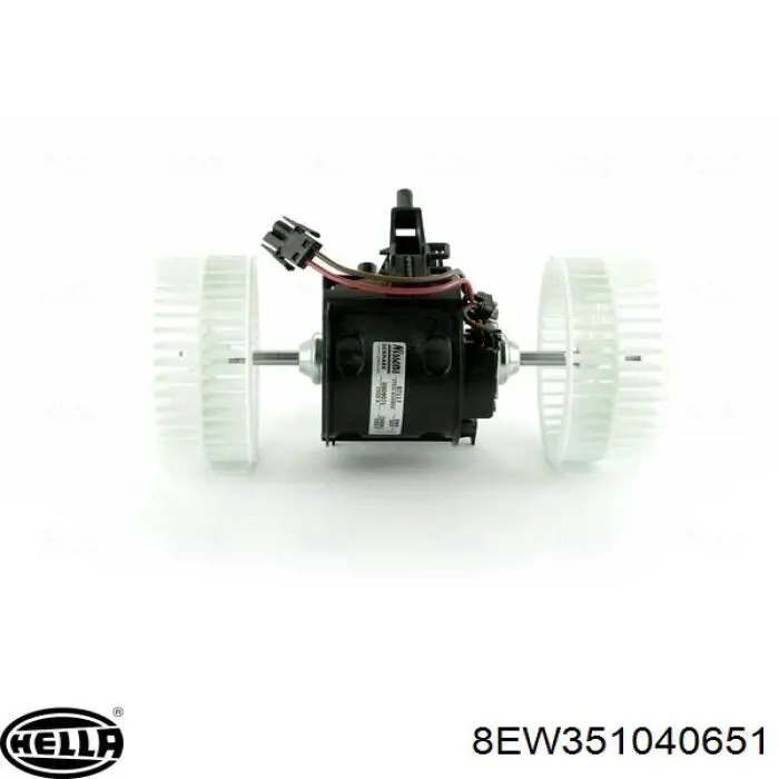 Купити 8EW351040651 HELLA Електродвигуни (електродвигун обігрівача) або розетка причепа штепсельная