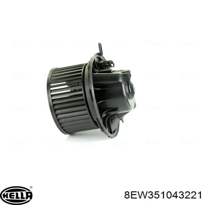 8EW351043221 HELLA Електромотор пічки