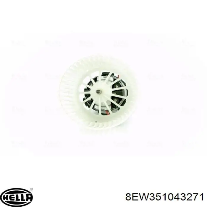 Вентилятора пічки 8EW351043271 HELLA