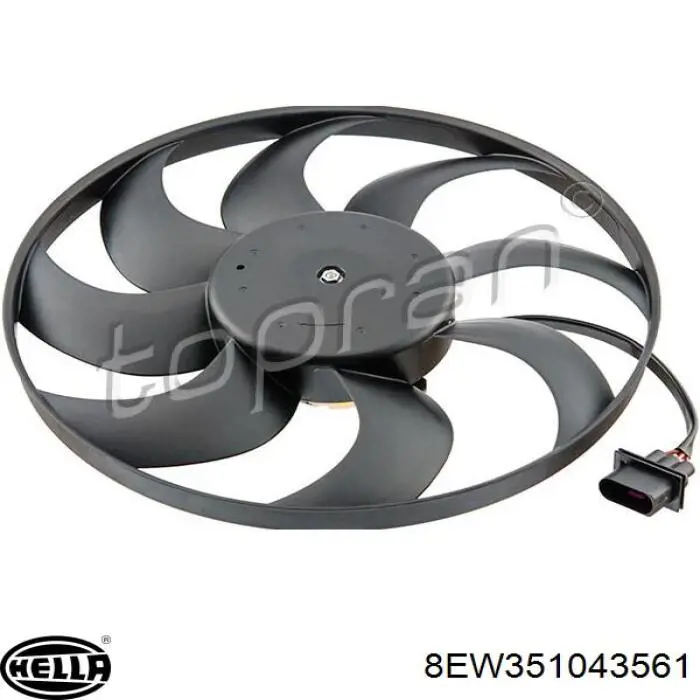 Купити CFF273000S Mahle Original Електровентилятор охолодження в зборі (двигун + крильчатка)