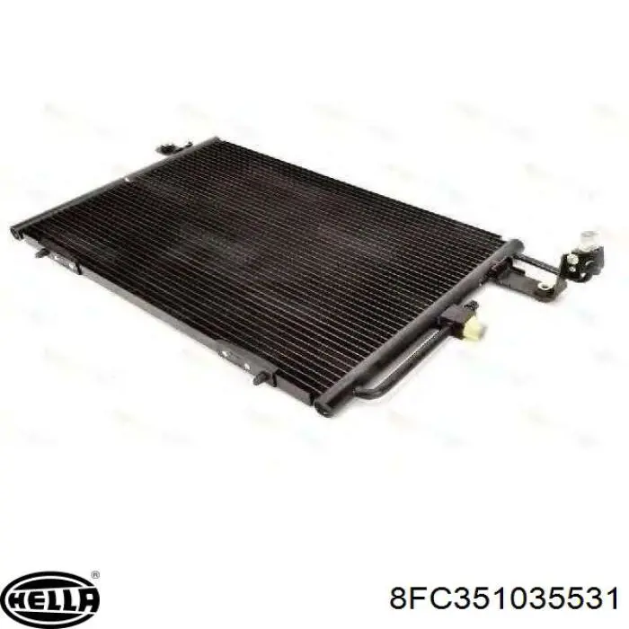 Радіатор охолодження кондиціонера HELLA 8FC351035531