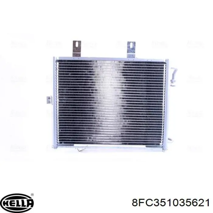 AC159000S Knecht-Mahle радіатор кондиціонера