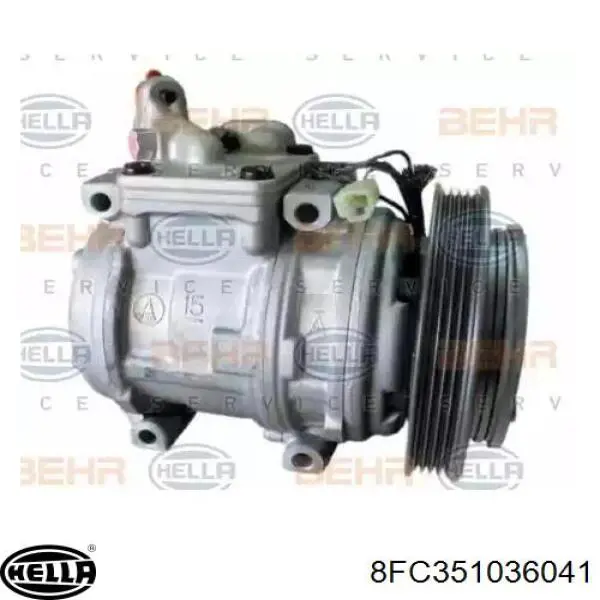 8FC351036041 HELLA Конденсатор