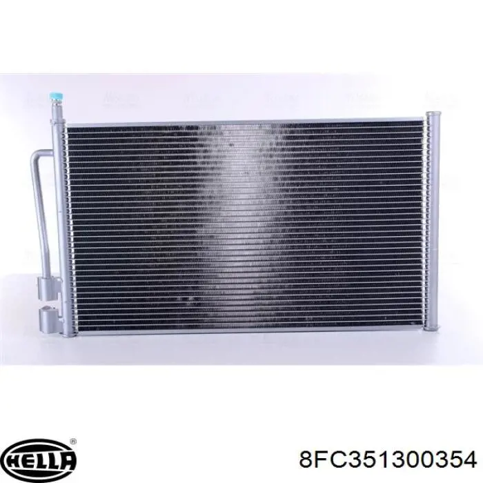 Конденсатор кондиціонера HELLA 8FC351300354 ціна, від 70.15 USD