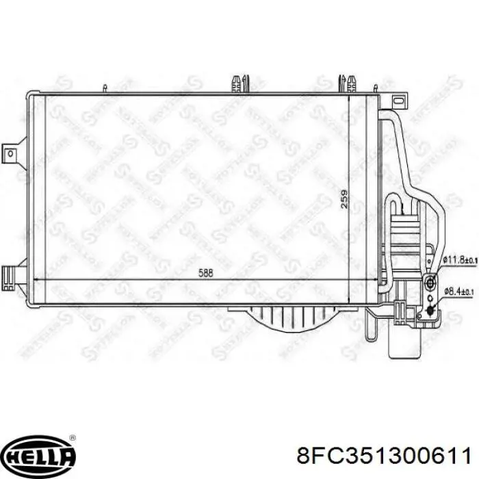 KTT110429 Thermotec Конденсатор