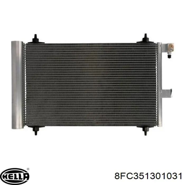 8FC351301031 HELLA радіатор кондиціонера