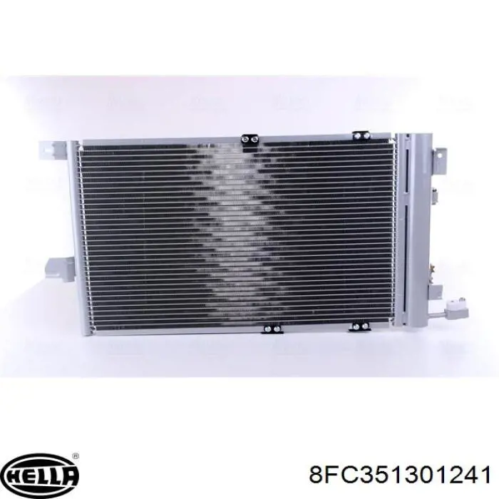 Конденсатор кондиціонера HELLA 8FC351301241 ціна, від 77.99 USD