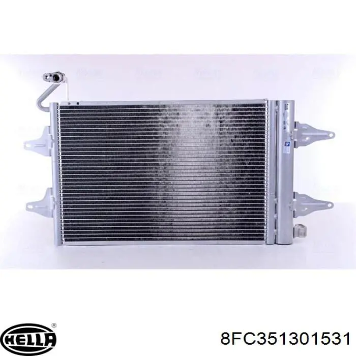 Радіатор кондиціонера 8FC351301531 HELLA