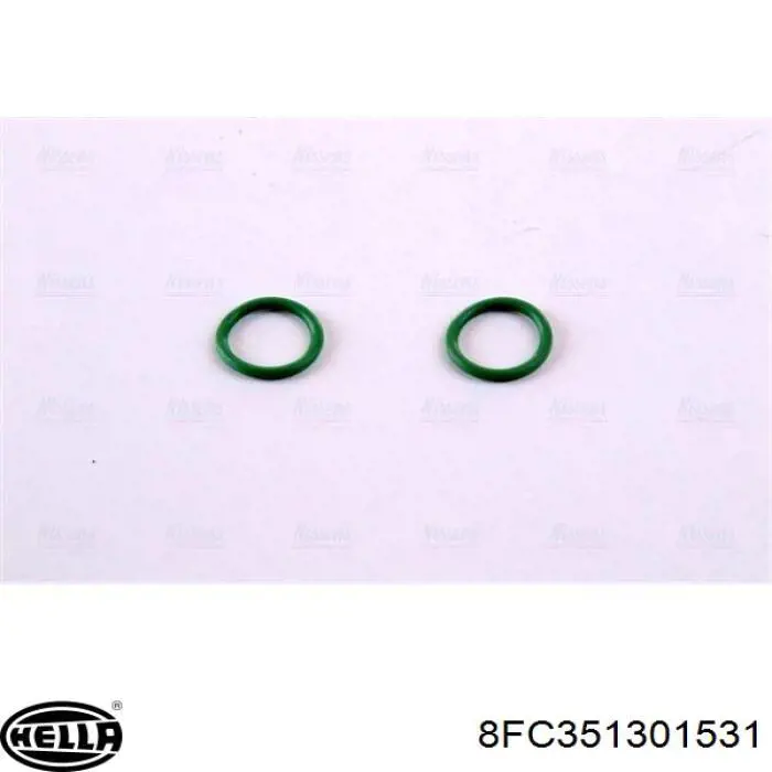 Конденсатор кондиціонера HELLA 8FC351301531 ціна, від 58.13 USD