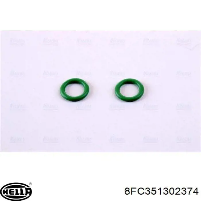 Радіатор кондиціонера 8FC351302374 HELLA