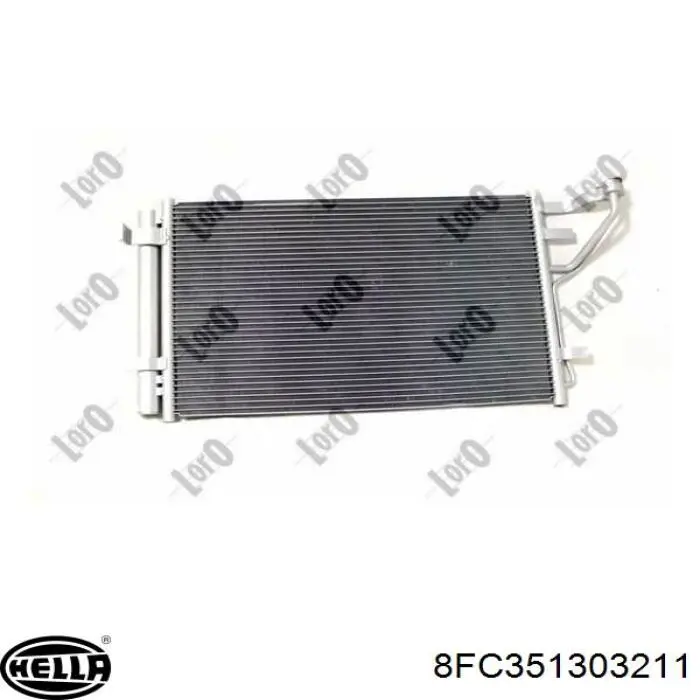 Радіатор охолодження кондиціонера Koyorad FP32K509KY