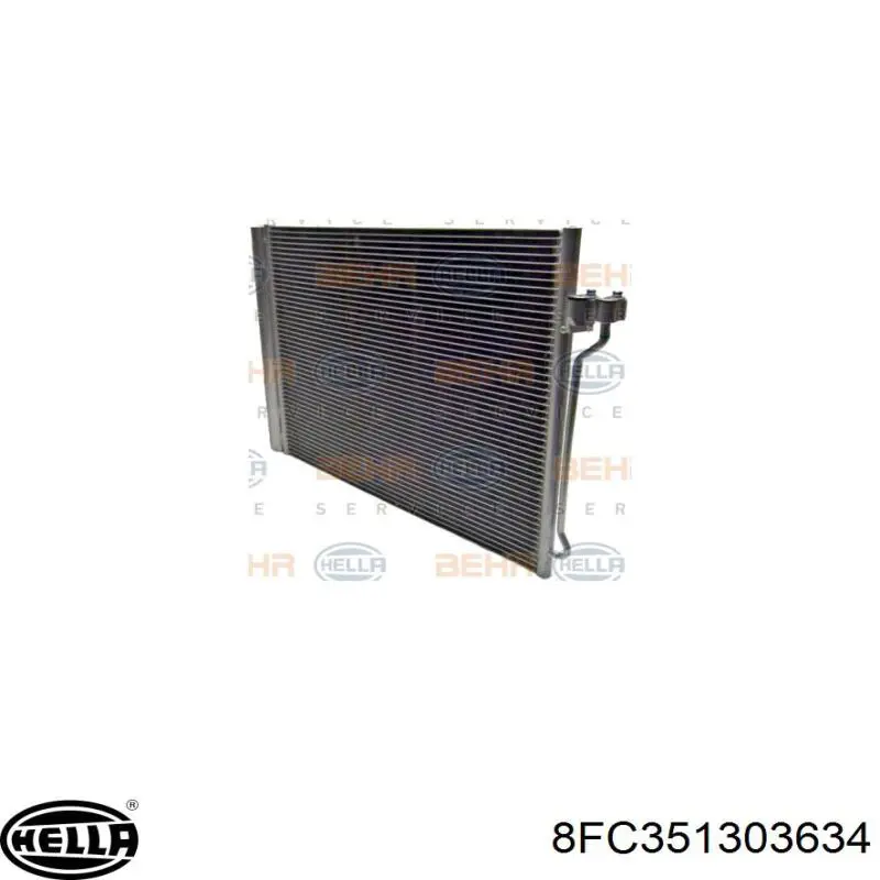 FP14K446 FPS радіатор кондиціонера