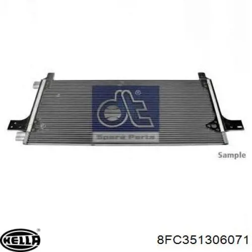 Радіатор кондиціонера KTT110428 Thermotec