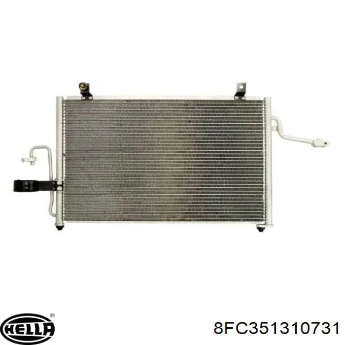 8FC351310731 HELLA радіатор кондиціонера