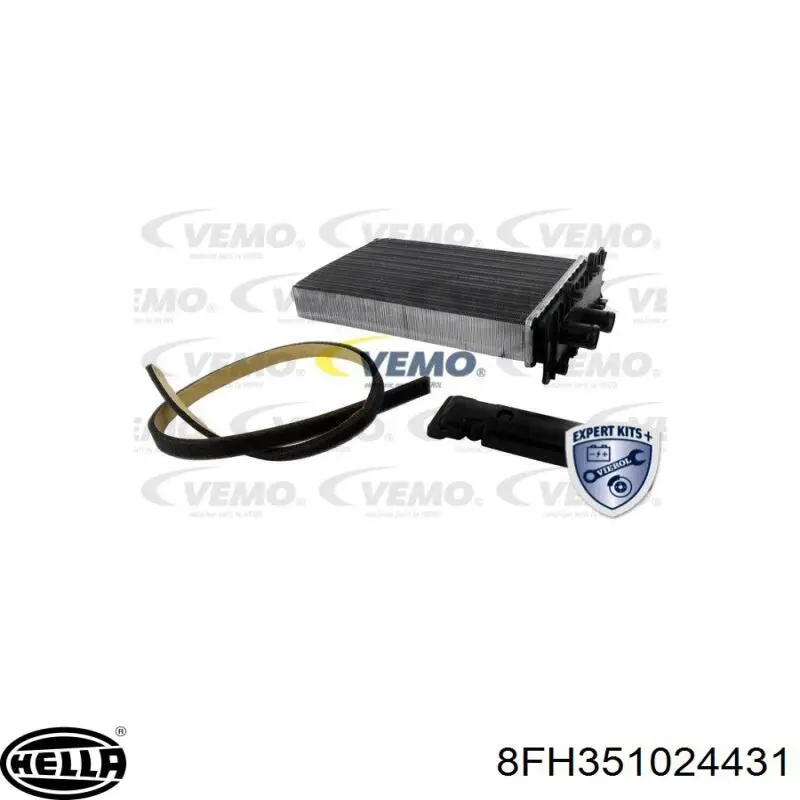 Радіатор пічки (обігрівача), задній Kamoka 7765032 ціна, від 19.32 USD