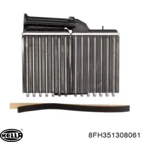 Радіатор пічки (обігрівача) Thermotec D6B010TT ціна, від 45.52 USD