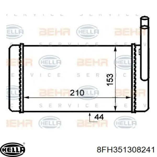Купити BR065 Magneti Marelli Теплообмінник