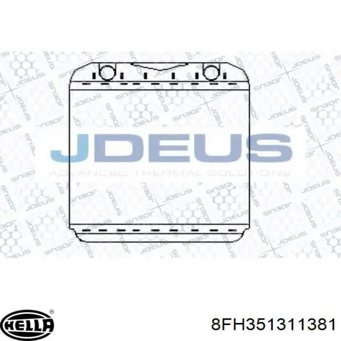 Радіатор пічки (обігрівача) Nissan/Infiniti 27140G9701 ціна, від 94.31 USD