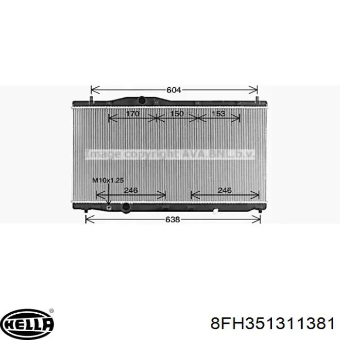 Купити 27140G9701 Nissan/Infiniti Теплообмінник