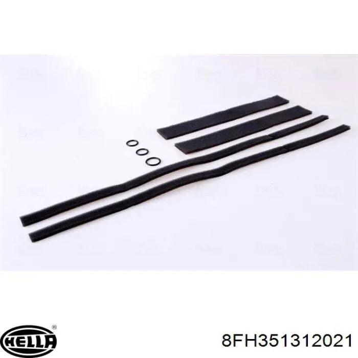 Радіатор пічки AH110000P Mahle Original