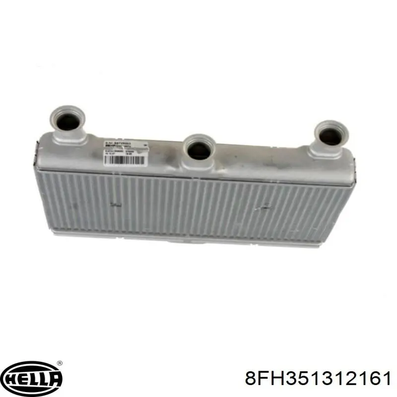 Радіатор пічки 811537 VALEO