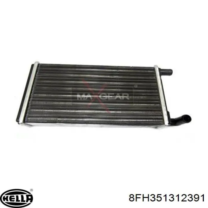 Радіатор пічки A0028356201 Mercedes