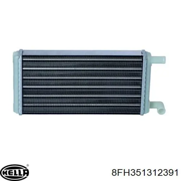 Радіатор пічки (обігрівача) Mercedes A0028356201 ціна, від 25.34 USD