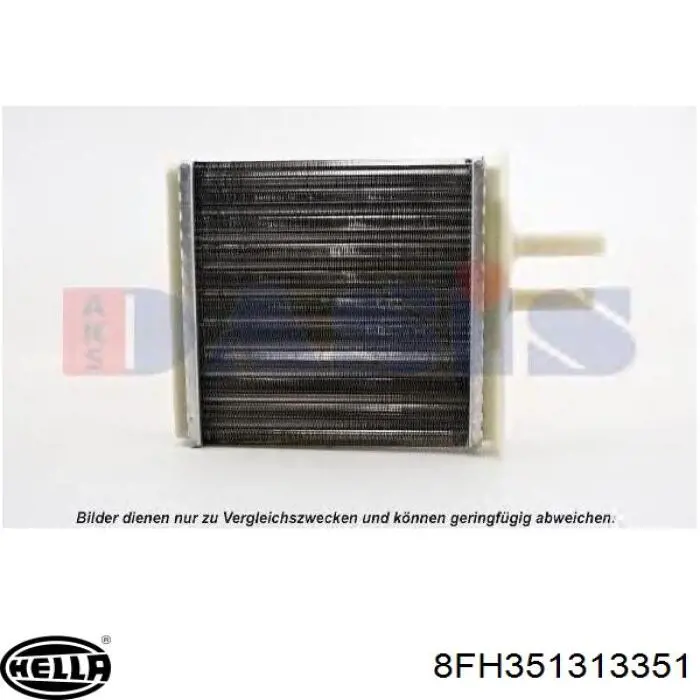 350218493000 Magneti Marelli Радіатор опалювача салону