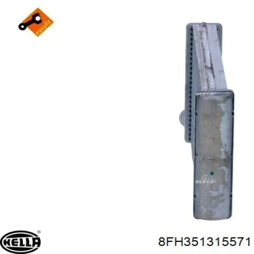 FP54N200AV AVA Радіатор опалювача салону