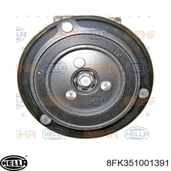 Компресор кондиціонера 241245 Cargo