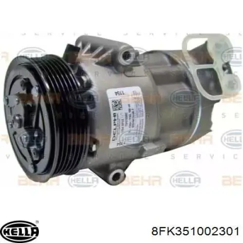 Компресор кондиціонера 52017359R MSG Rebuilding