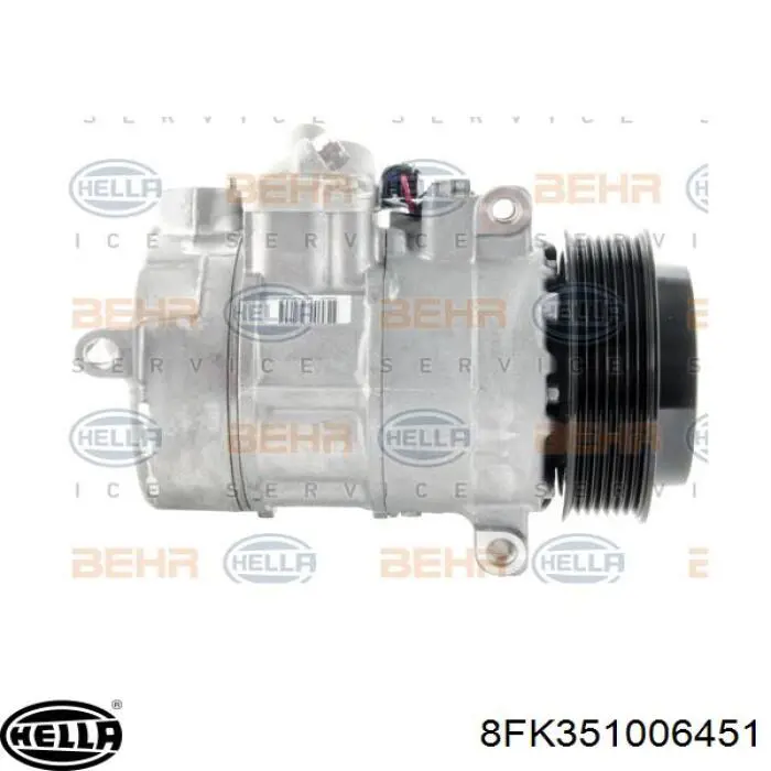 Компресор кондиціонера 8FK351006451 HELLA