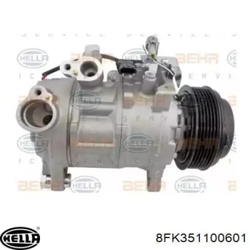 Компресор кондиціонера 8FK351100601 HELLA