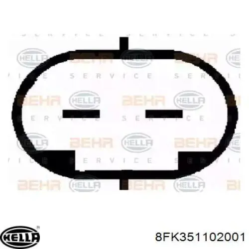 Насос кондиціонера Ford 1315814