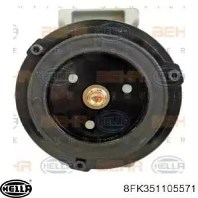 Компресор кондиціонера 8FK351105571 HELLA