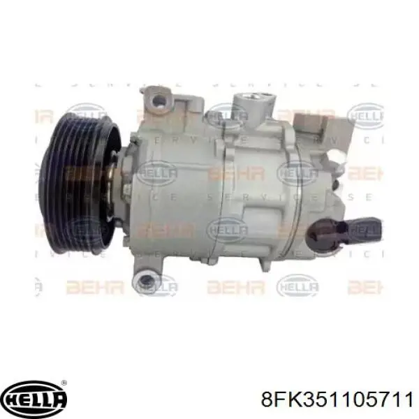 Компресор кондиціонера 8FK351105711 HELLA