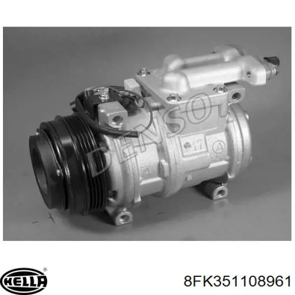 Компресор кондиціонера 500341617 Iveco