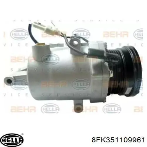 8FK351109961 HELLA Компресор холодоагенту