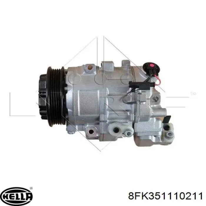 Компресор кондиціонера 8FK351110211 HELLA