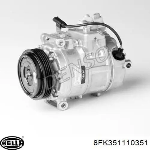 Компресор кондиціонера 8FK351110351 HELLA