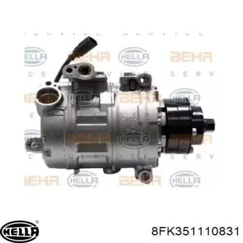 Компресор кондиціонера 8FK351110831 HELLA