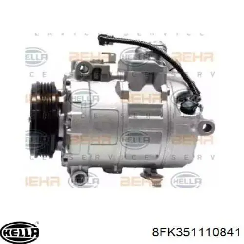 Компресор кондиціонера 8FK351110841 HELLA