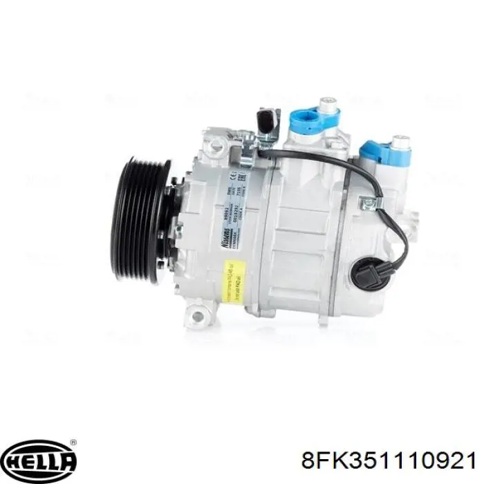 Купити 8FK351110921 HELLA Компресор кліматичної установки