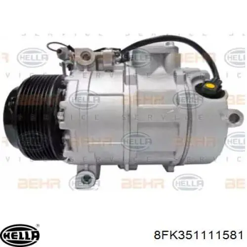 Компресор кондиціонера K15308 WE Parts