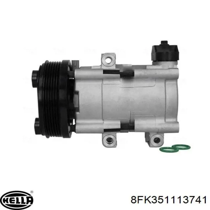 Компресор кондиціонера 7058034 Ford